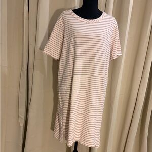 Buffalo David Bitton Pink Striped Mini Dress